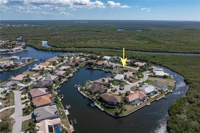 OVERSIZED SAILBOAT-ACCESS LOT ON WIDE CANAL BASIN IN BURNT STORE on Twin Isles Country Club in Florida - for sale on GolfHomes.com, golf home, golf lot
