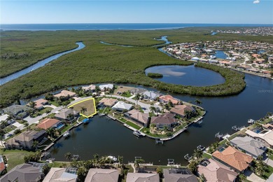 OVERSIZED SAILBOAT-ACCESS LOT ON WIDE CANAL BASIN IN BURNT STORE on Twin Isles Country Club in Florida - for sale on GolfHomes.com, golf home, golf lot