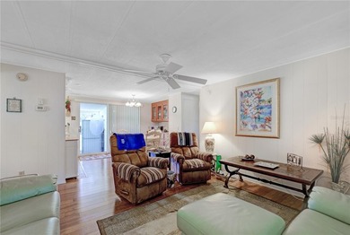 This smart SPLIT FLOOR PLAN, well maintained double wide on Maple Leaf Golf and Country Club in Florida - for sale on GolfHomes.com, golf home, golf lot