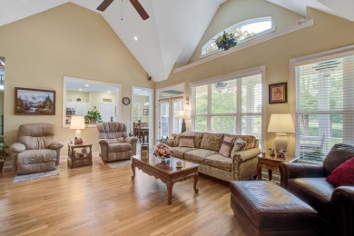 This custom Southern Living-style home sits on a tranquil pond on Santee National Golf Course in South Carolina - for sale on GolfHomes.com, golf home, golf lot