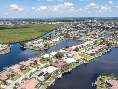 WHAT A VIEW!! This waterfront lot in Burnt Store Isles has a on Twin Isles Country Club in Florida - for sale on GolfHomes.com, golf home, golf lot