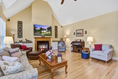 This custom Southern Living-style home sits on a tranquil pond on Santee National Golf Course in South Carolina - for sale on GolfHomes.com, golf home, golf lot