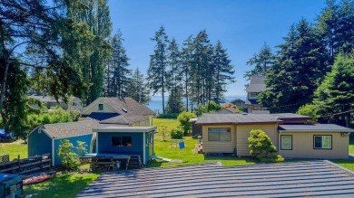 Classic West Side Beach Cottage on private road, steps away from on Point Roberts Golf and Country Club in Washington - for sale on GolfHomes.com, golf home, golf lot