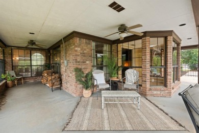Private paradise nestled along the river with water views on Pecan Plantation Country Club in Texas - for sale on GolfHomes.com, golf home, golf lot