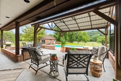 Private paradise nestled along the river with water views on Pecan Plantation Country Club in Texas - for sale on GolfHomes.com, golf home, golf lot