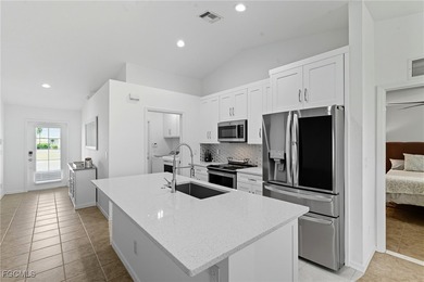 Recently updated, this NW Cape Coral home is move-in ready and on Burnt Store Golf Club in Florida - for sale on GolfHomes.com, golf home, golf lot