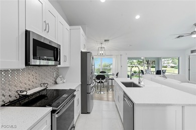 Recently updated, this NW Cape Coral home is move-in ready and on Burnt Store Golf Club in Florida - for sale on GolfHomes.com, golf home, golf lot