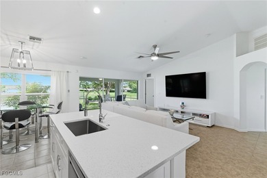 Recently updated, this NW Cape Coral home is move-in ready and on Burnt Store Golf Club in Florida - for sale on GolfHomes.com, golf home, golf lot
