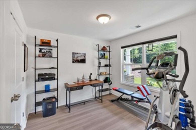 Discover the charm of this nearly new 2023 craftsman-style home on The Highlands Course at Lake Arrowhead in Georgia - for sale on GolfHomes.com, golf home, golf lot