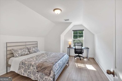 Discover the charm of this nearly new 2023 craftsman-style home on The Highlands Course at Lake Arrowhead in Georgia - for sale on GolfHomes.com, golf home, golf lot