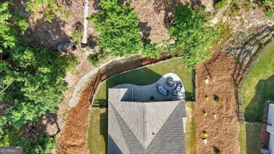 Discover the charm of this nearly new 2023 craftsman-style home on The Highlands Course at Lake Arrowhead in Georgia - for sale on GolfHomes.com, golf home, golf lot
