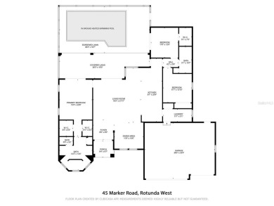 ROTONDA WEST! BEAUTIFUL 3 BEDROOM, 2 BATH, 3-CAR GARAGE CANAL on Rotonda Golf and Country Club - Long Marsh  in Florida - for sale on GolfHomes.com, golf home, golf lot