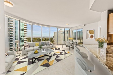 Set on the 10th floor, this two-bedroom plus den, two-bath on  in Nevada - for sale on GolfHomes.com, golf home, golf lot