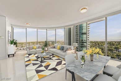Set on the 10th floor, this two-bedroom plus den, two-bath on  in Nevada - for sale on GolfHomes.com, golf home, golf lot