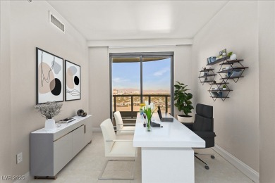 Set on the 10th floor, this two-bedroom plus den, two-bath on  in Nevada - for sale on GolfHomes.com, golf home, golf lot