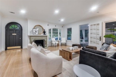 Fall in love with this enchanting single-story Tudor nestled in on Tenison Park Golf Club in Texas - for sale on GolfHomes.com, golf home, golf lot
