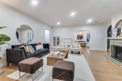 Fall in love with this enchanting single-story Tudor nestled in on Tenison Park Golf Club in Texas - for sale on GolfHomes.com, golf home, golf lot