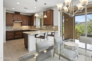 Views of Troon North golf course, Pinnacle Peak, and colorful on Troon North Golf Club  in Arizona - for sale on GolfHomes.com, golf home, golf lot