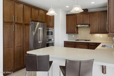 Views of Troon North golf course, Pinnacle Peak, and colorful on Troon North Golf Club  in Arizona - for sale on GolfHomes.com, golf home, golf lot