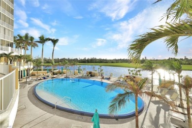 This rare two bedroom, two bath residence, boasts an expansive on West Bay Beach and Golf Club in Florida - for sale on GolfHomes.com, golf home, golf lot