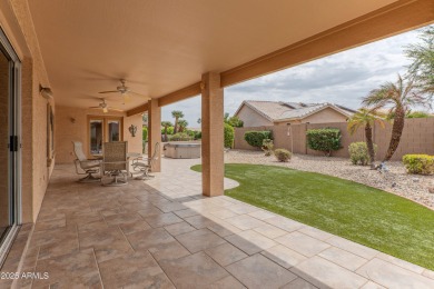 Look at this one! The home has an expanded floor plan with extra on Tuscany Falls At Pebble Creek in Arizona - for sale on GolfHomes.com, golf home, golf lot