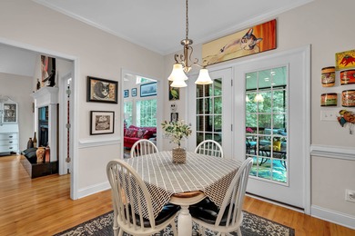 Stunning all-brick home located in the desirable Woodfin Ridge on Woodfin Ridge Golf Club in South Carolina - for sale on GolfHomes.com, golf home, golf lot