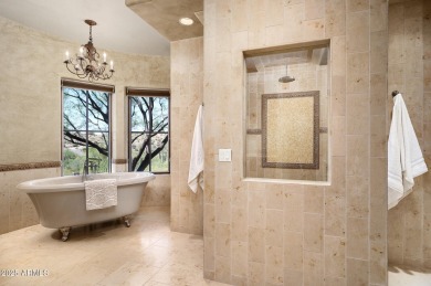 Perfectly positioned on a quiet cul-de-sac in the prestigious on Desert Mountain Club - Apache Golf Course in Arizona - for sale on GolfHomes.com, golf home, golf lot