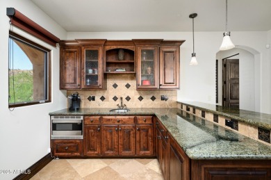 Perfectly positioned on a quiet cul-de-sac in the prestigious on Desert Mountain Club - Apache Golf Course in Arizona - for sale on GolfHomes.com, golf home, golf lot