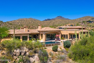 Perfectly positioned on a quiet cul-de-sac in the prestigious on Desert Mountain Club - Apache Golf Course in Arizona - for sale on GolfHomes.com, golf home, golf lot