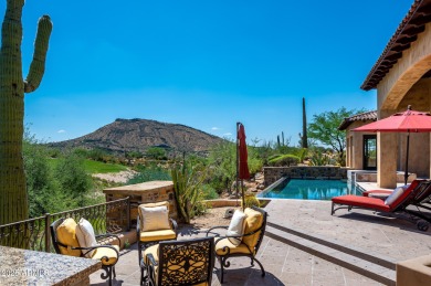Perfectly positioned on a quiet cul-de-sac in the prestigious on Desert Mountain Club - Apache Golf Course in Arizona - for sale on GolfHomes.com, golf home, golf lot