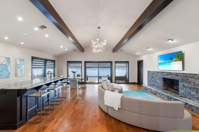 33024 Mockingbird Lane is a striking lakefront retreat that on The Coves Golf Course in Oklahoma - for sale on GolfHomes.com, golf home, golf lot