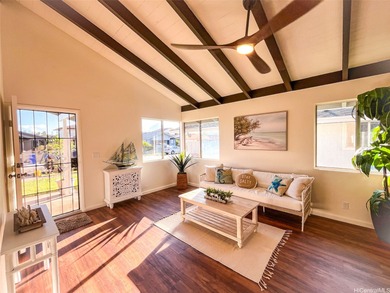 Welcome to this charming 4-bedroom, 2-bath home nestled in a on Mililani Golf Club in Hawaii - for sale on GolfHomes.com, golf home, golf lot