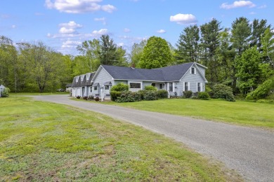 Located at the end of Belgrade Lakes Village, 14 Lakeshore Drive on Belgrade Lakes Golf Club in Maine - for sale on GolfHomes.com, golf home, golf lot