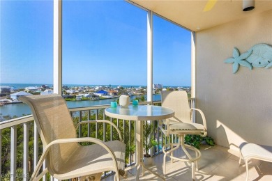 MANATEE BAY 7TH FLOOR CONDO WITH GULF & BAY VIEWS! Waterside at on Fort Myers Beach and Golf Club in Florida - for sale on GolfHomes.com, golf home, golf lot
