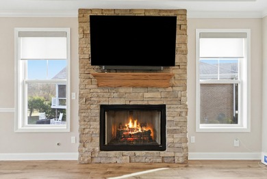 Built in 2023 and backing to the 10th green at Cherry Blossom on Cherry Blossom Golf and Country Club in Kentucky - for sale on GolfHomes.com, golf home, golf lot