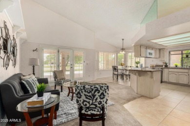 Resort-style living w/panoramic GOLF COURSE VIEWS in this on Palo Verde Golf and Country Club in Arizona - for sale on GolfHomes.com, golf home, golf lot