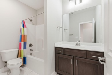 Built in 2023 and backing to the 10th green at Cherry Blossom on Cherry Blossom Golf and Country Club in Kentucky - for sale on GolfHomes.com, golf home, golf lot