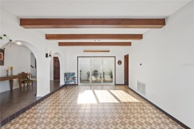 Mediterranean Revival Estate with NEW Custom Pool in Temple on Temple Terrace Golf and Country Club in Florida - for sale on GolfHomes.com, golf home, golf lot