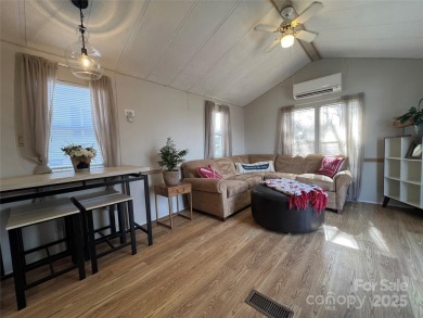 Welcome to Lake Life! This 1990 one bed/bath Park Model has been on Old North State Club at Uwharrie Point Golf community in North Carolina - for sale on GolfHomes.com, golf home, golf lot