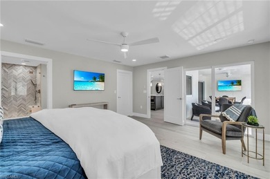 BOATER'S DELIGHT! STUNNING DESIGNER-REMODELED GULF-ACCESS POOL on Fort Myers Beach and Golf Club in Florida - for sale on GolfHomes.com, golf home, golf lot