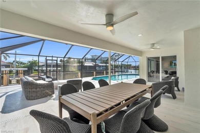 BOATER'S DELIGHT! STUNNING DESIGNER-REMODELED GULF-ACCESS POOL on Fort Myers Beach and Golf Club in Florida - for sale on GolfHomes.com, golf home, golf lot