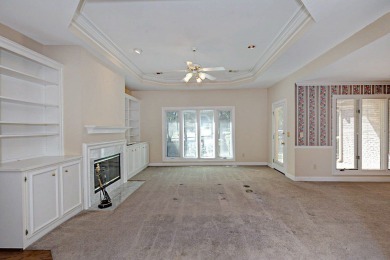 This charming 3-bedroom, 2.5-bath home sits right on the golf on Maple Ridge Golf Club in Georgia - for sale on GolfHomes.com, golf home, golf lot