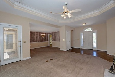 This charming 3-bedroom, 2.5-bath home sits right on the golf on Maple Ridge Golf Club in Georgia - for sale on GolfHomes.com, golf home, golf lot