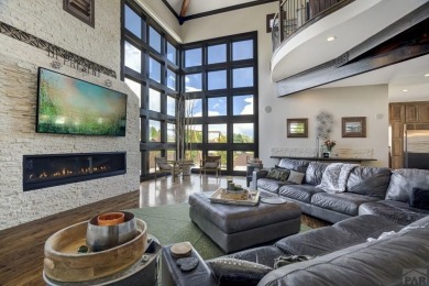 Welcome to 489 S Pin High Dr, a one-of-a-kind custom home on Desert Hawk At Pueblo West in Colorado - for sale on GolfHomes.com, golf home, golf lot
