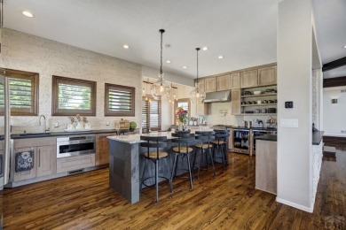 Welcome to 489 S Pin High Dr, a one-of-a-kind custom home on Desert Hawk At Pueblo West in Colorado - for sale on GolfHomes.com, golf home, golf lot