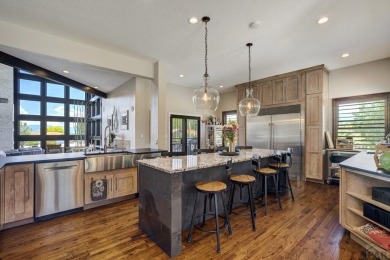 Welcome to 489 S Pin High Dr, a one-of-a-kind custom home on Desert Hawk At Pueblo West in Colorado - for sale on GolfHomes.com, golf home, golf lot