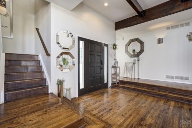 Welcome to 489 S Pin High Dr, a one-of-a-kind custom home on Desert Hawk At Pueblo West in Colorado - for sale on GolfHomes.com, golf home, golf lot