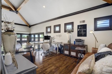 Welcome to 489 S Pin High Dr, a one-of-a-kind custom home on Desert Hawk At Pueblo West in Colorado - for sale on GolfHomes.com, golf home, golf lot
