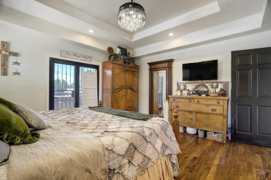 Welcome to 489 S Pin High Dr, a one-of-a-kind custom home on Desert Hawk At Pueblo West in Colorado - for sale on GolfHomes.com, golf home, golf lot