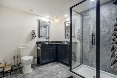 Welcome to 489 S Pin High Dr, a one-of-a-kind custom home on Desert Hawk At Pueblo West in Colorado - for sale on GolfHomes.com, golf home, golf lot